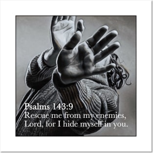 Psalms 143:9 Posters and Art